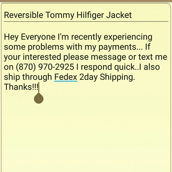 Tommy Hilfiger Reversable Jacket BRAND NEW - Picture 6 of 6